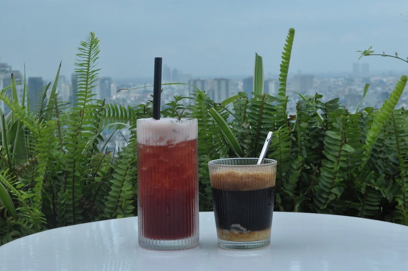 Elegant European dishes paired with refreshing coffee offer a dining experience that's both refined and relaxed at Chanh Bistro Rooftop